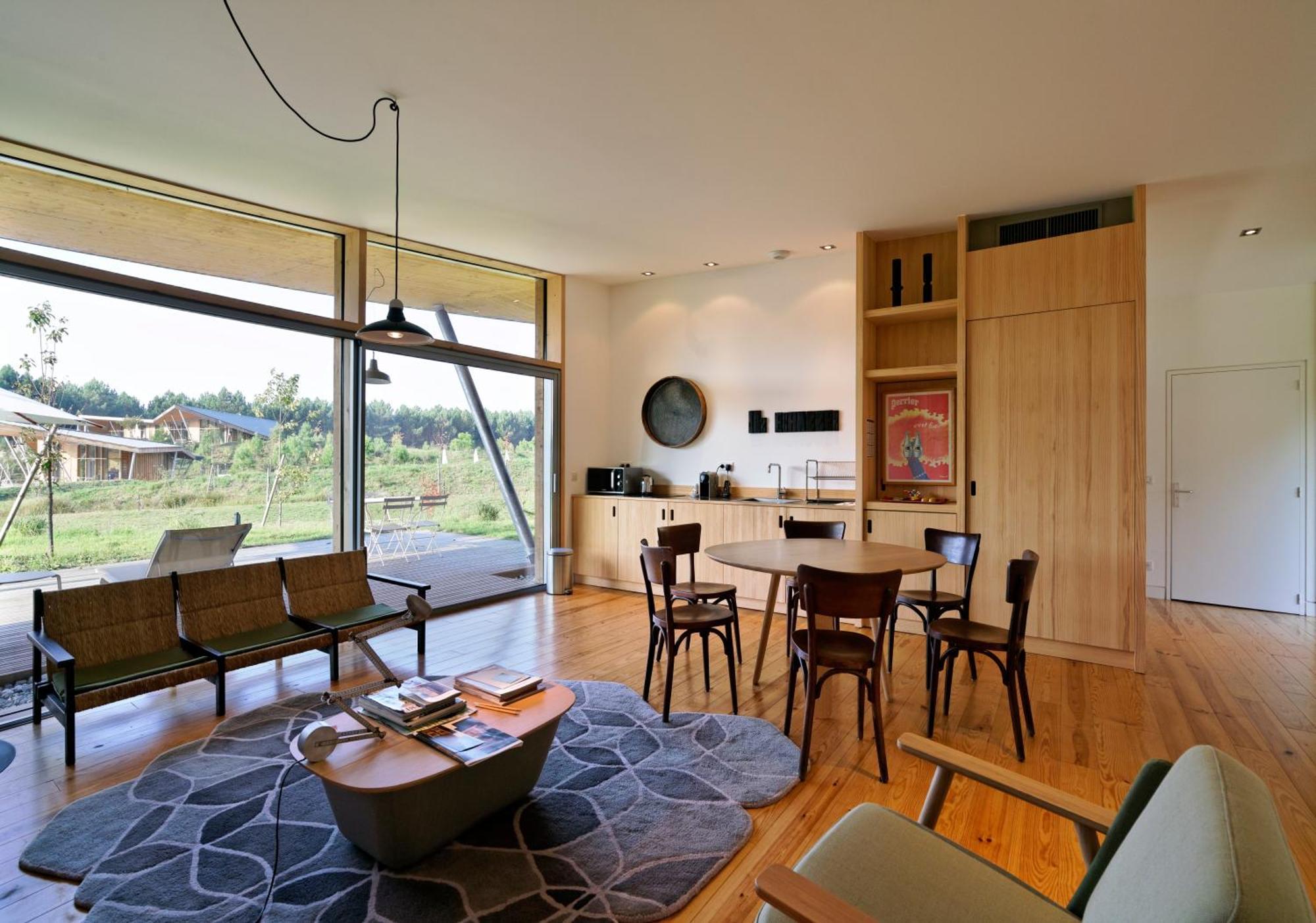 Les Echasses Golf & Surf Eco Lodge Saubion 外观 照片